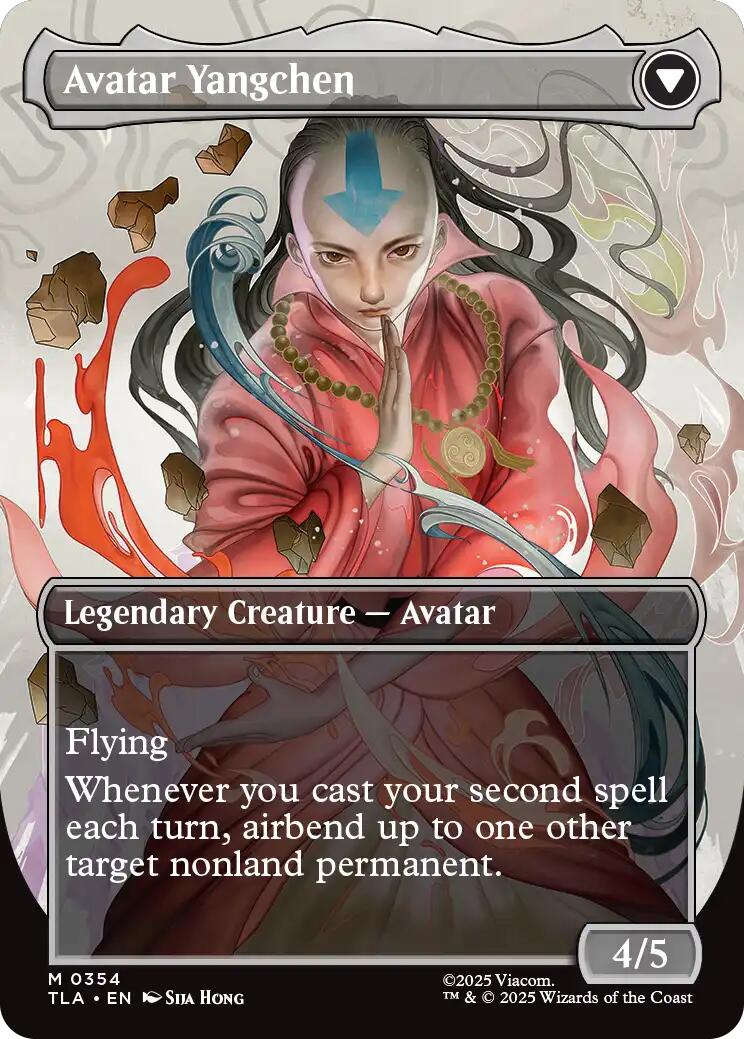 The Legend of Yangchen (Borderless) [Avatar: The Last Airbender] - Magic: The Gathering - Card Brawlers | Quebec | Canada |