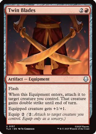 Twin Blades [Avatar: The Last Airbender] - Magic: The Gathering - Card Brawlers | Quebec | Canada |