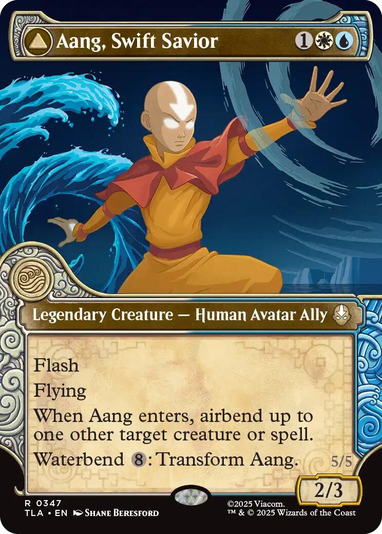 Aang, Swift Savior (Showcase) [Avatar: The Last Airbender] - Magic: The Gathering - Card Brawlers | Quebec | Canada |