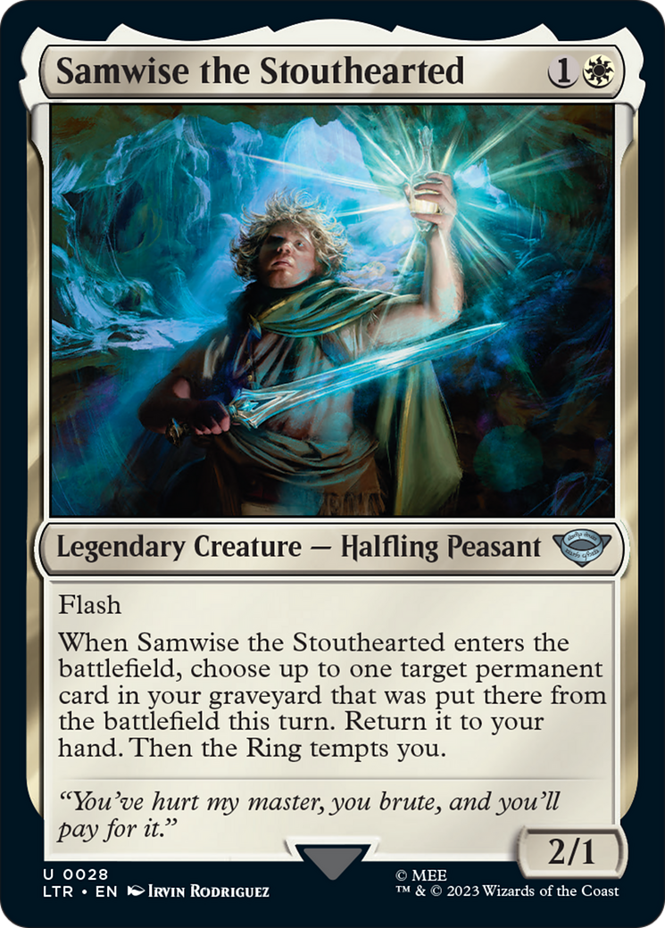 Samwise the Stouthearted [The Lord of the Rings: Tales of Middle-Earth] - Magic: The Gathering - Card Brawlers | Quebec | Canada |