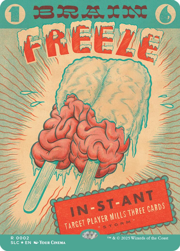 Brain Freeze (Halo Foil) [Secret Lair Countdown Kit] - Magic: The Gathering - Card Brawlers | Quebec | Canada |