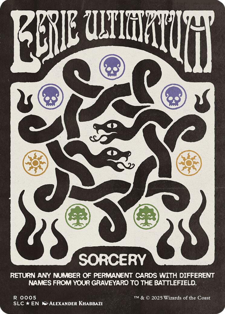 Eerie Ultimatum (Halo Foil) [Secret Lair Countdown Kit] - Magic: The Gathering - Card Brawlers | Quebec | Canada |