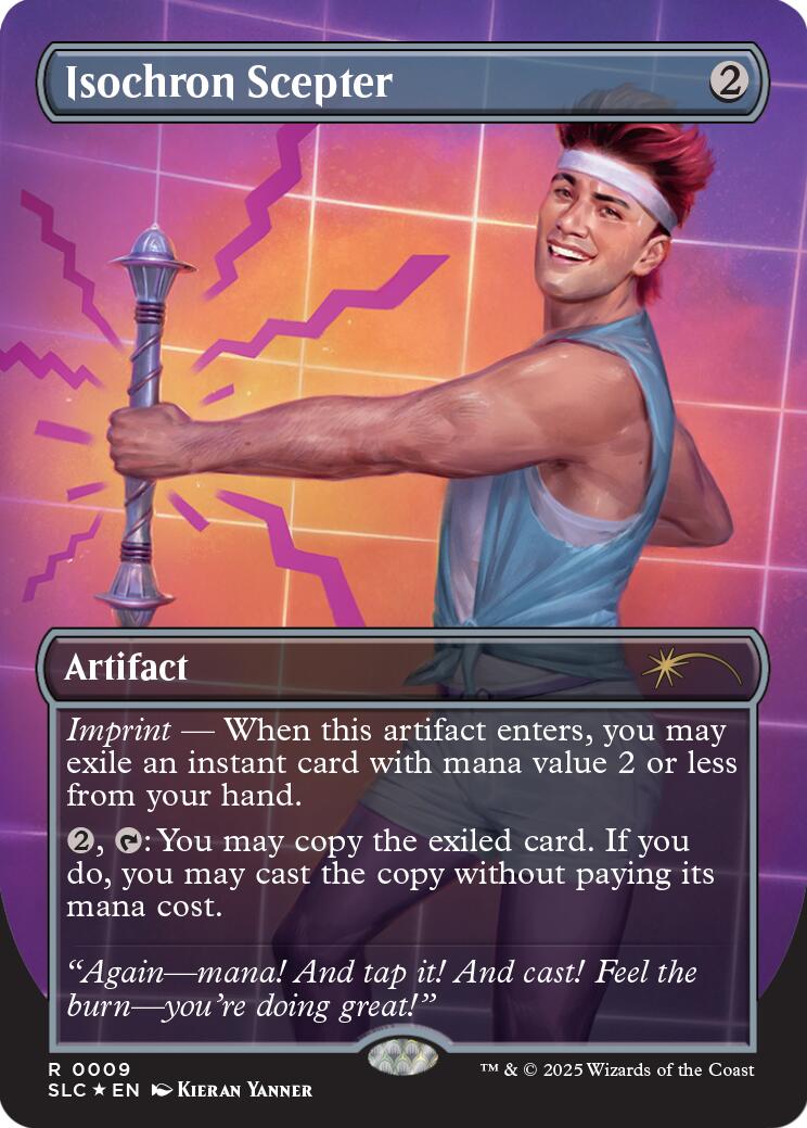 Isochron Scepter (Halo Foil) [Secret Lair Countdown Kit] - Magic: The Gathering - Card Brawlers | Quebec | Canada |