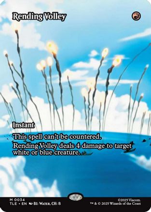 Rending Volley (Borderless) [Avatar: The Last Airbender: Eternal-Legal] - Magic: The Gathering - Card Brawlers | Quebec | Canada |