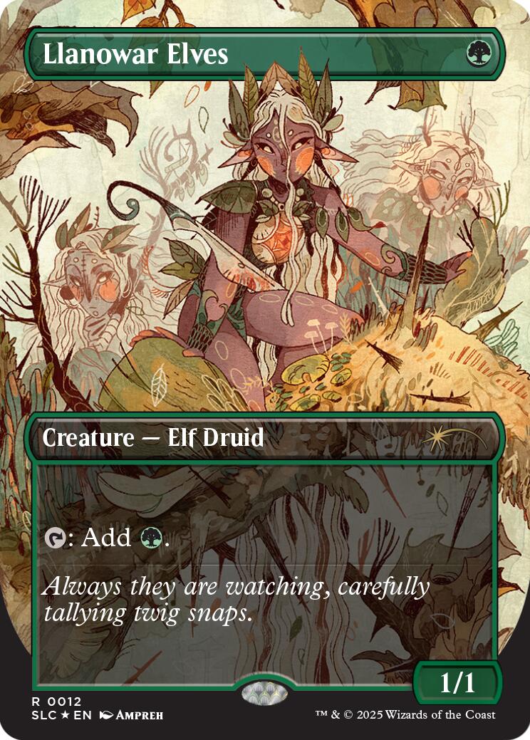 Llanowar Elves (Halo Foil) [Secret Lair Countdown Kit] - Magic: The Gathering - Card Brawlers | Quebec | Canada |