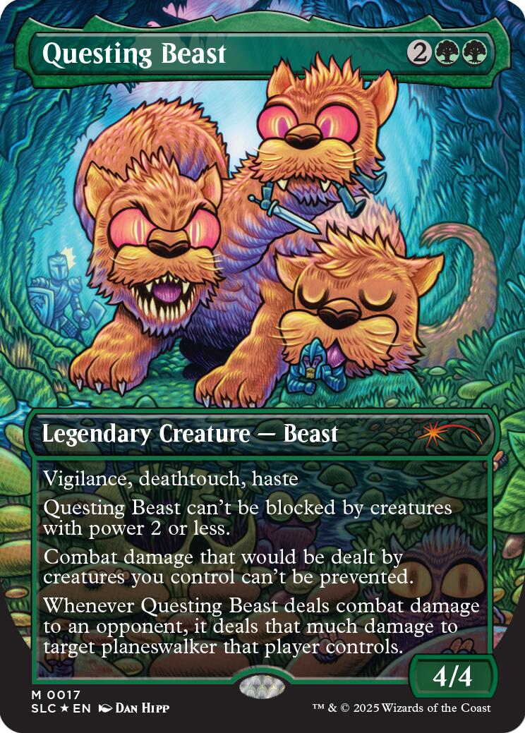 Questing Beast (Halo Foil) [Secret Lair Countdown Kit] - Magic: The Gathering - Card Brawlers | Quebec | Canada |