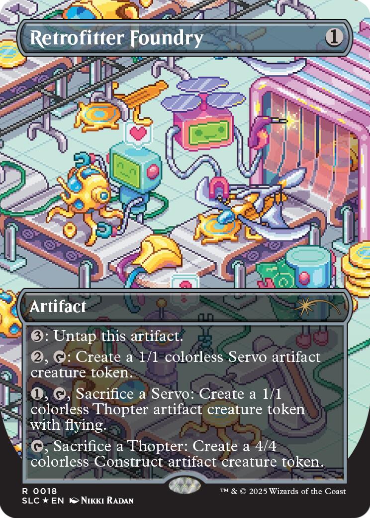 Retrofitter Foundry (Halo Foil) [Secret Lair Countdown Kit] - Magic: The Gathering - Card Brawlers | Quebec | Canada |
