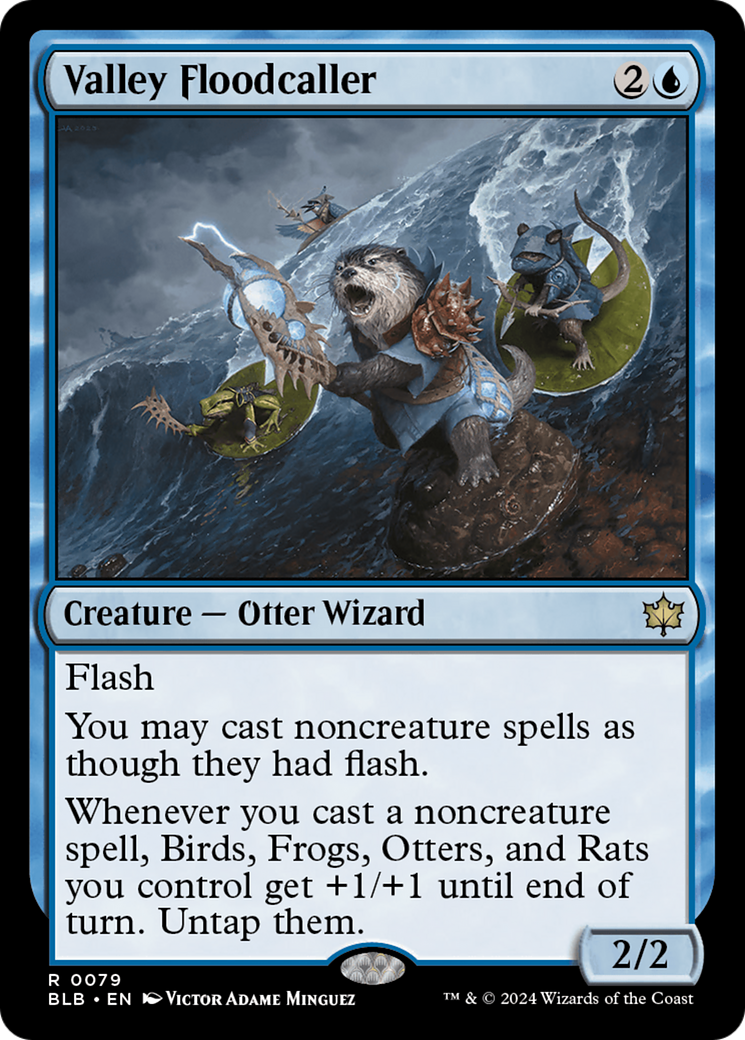 Valley Floodcaller [Bloomburrow] - Magic: The Gathering - Card Brawlers | Quebec | Canada |