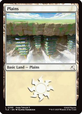 Plains (0299) [Avatar: The Last Airbender: Eternal-Legal] - Magic: The Gathering - Card Brawlers | Quebec | Canada |