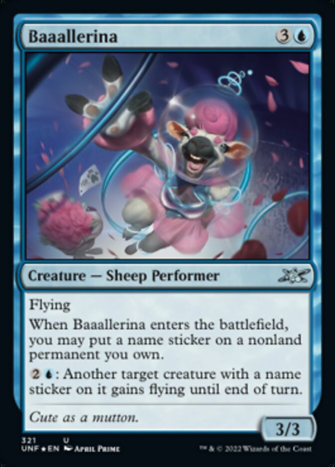 Baaallerina (Galaxy Foil) [Unfinity] - Magic: The Gathering - Card Brawlers | Quebec | Canada |
