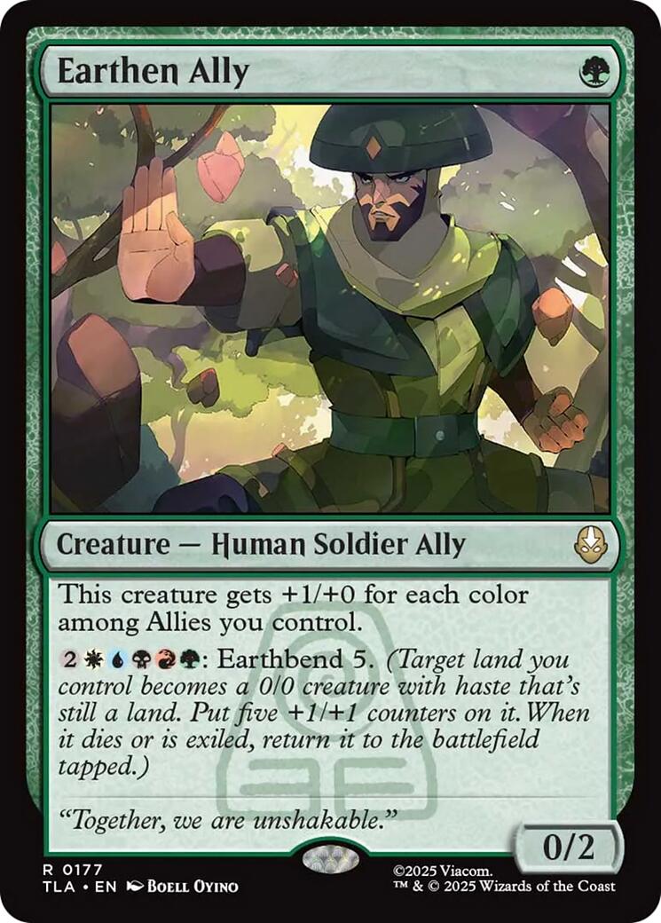 Earthen Ally [Avatar: The Last Airbender] - Magic: The Gathering - Card Brawlers | Quebec | Canada |