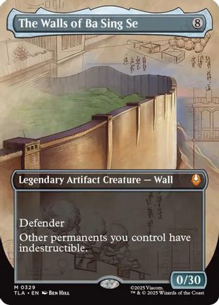 The Walls of Ba Sing Se (Borderless) [Avatar: The Last Airbender] - Magic: The Gathering - Card Brawlers | Quebec | Canada |