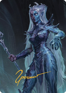 Mocking Doppelganger Art Card (Gold-Stamped Signature) [Commander Legends: Battle for Baldur's Gate Art Series] - Magic: The Gathering - Card Brawlers | Quebec | Canada |