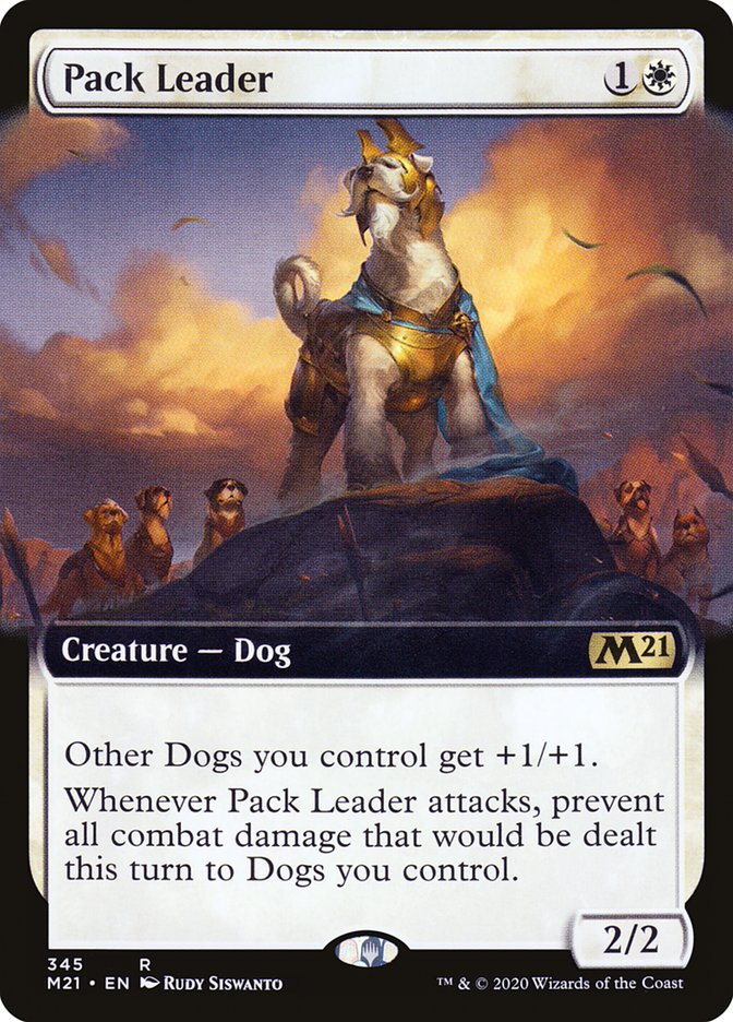 Pack Leader (Extended Art) [Core Set 2021] - Magic: The Gathering - Card Brawlers | Quebec | Canada |