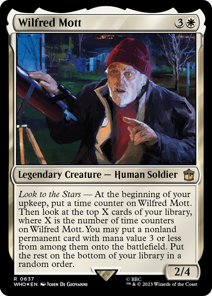 Wilfred Mott (Surge Foil) [Doctor Who] - Magic: The Gathering - Card Brawlers | Quebec | Canada |