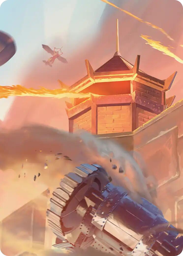 Fire Nation Turret Art Card [Avatar: The Last Airbender Art Series] - Magic: The Gathering - Card Brawlers | Quebec | Canada |