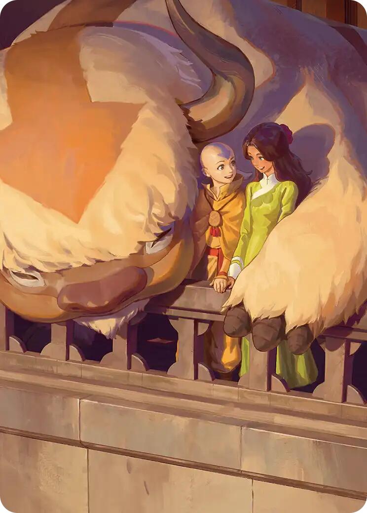 Aang and Katara Art Card [Avatar: The Last Airbender Art Series] - Magic: The Gathering - Card Brawlers | Quebec | Canada |
