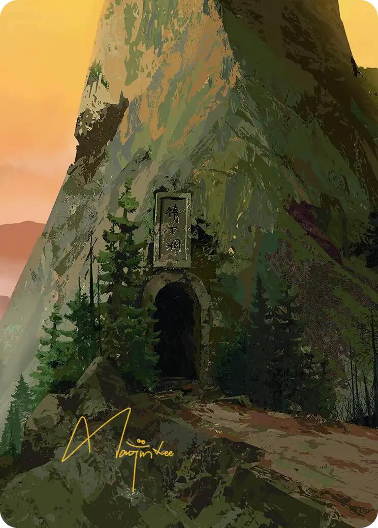 Mountain Art Card (Gold-Stamped Signature) [Avatar: The Last Airbender Art Series] - Magic: The Gathering - Card Brawlers | Quebec | Canada |