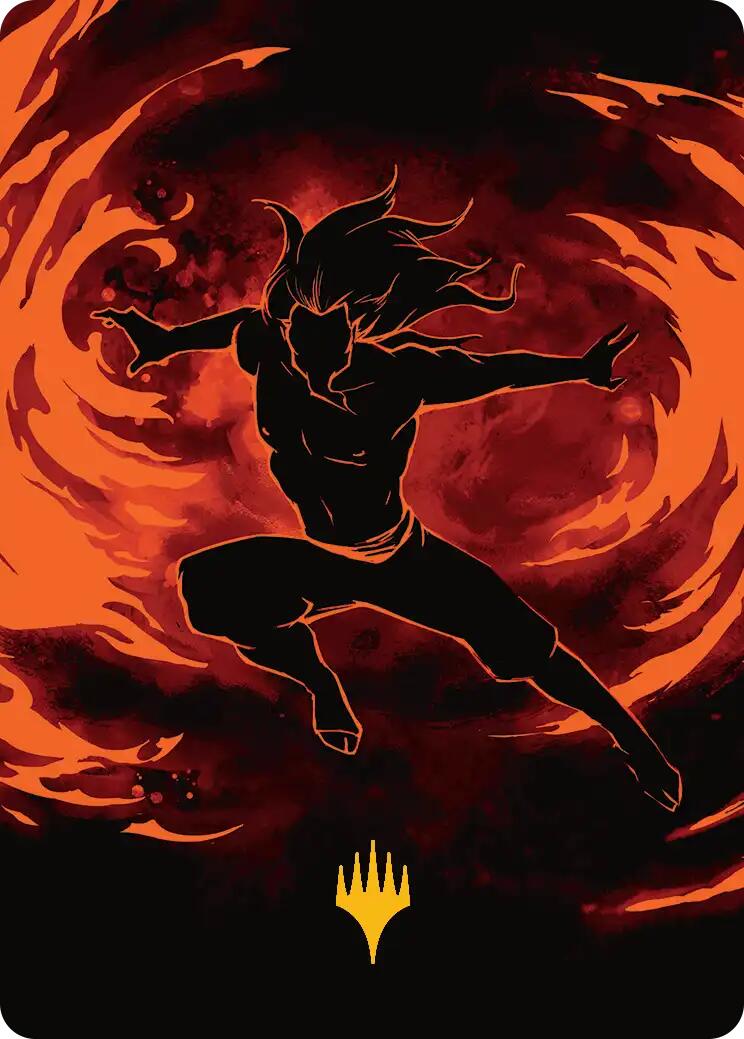 Ozai, the Phoenix King Art Card (Gold-Stamped Planeswalker Symbol) [Avatar: The Last Airbender Art Series] - Magic: The Gathering - Card Brawlers | Quebec | Canada |