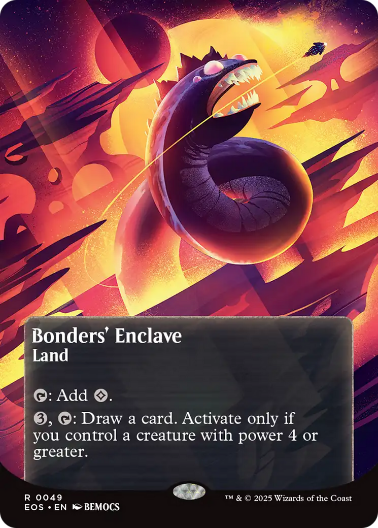 Bonders' Enclave (0049) (Borderless) [Edge of Eternities: Stellar Sights] - Magic: The Gathering - Card Brawlers | Quebec | Canada |
