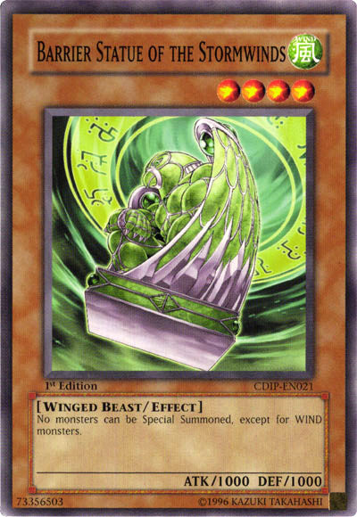 Barrier Statue of the Stormwinds [CDIP-EN021] Common - Yu-Gi-Oh! - Card Brawlers | Quebec | Canada |