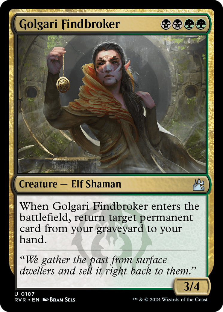 Golgari Findbroker [Ravnica Remastered] - Magic: The Gathering - Card Brawlers | Quebec | Canada |
