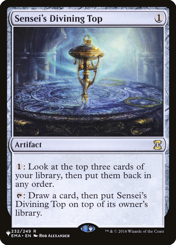 Sensei's Divining Top [The List] - Magic: The Gathering - Card Brawlers | Quebec | Canada |