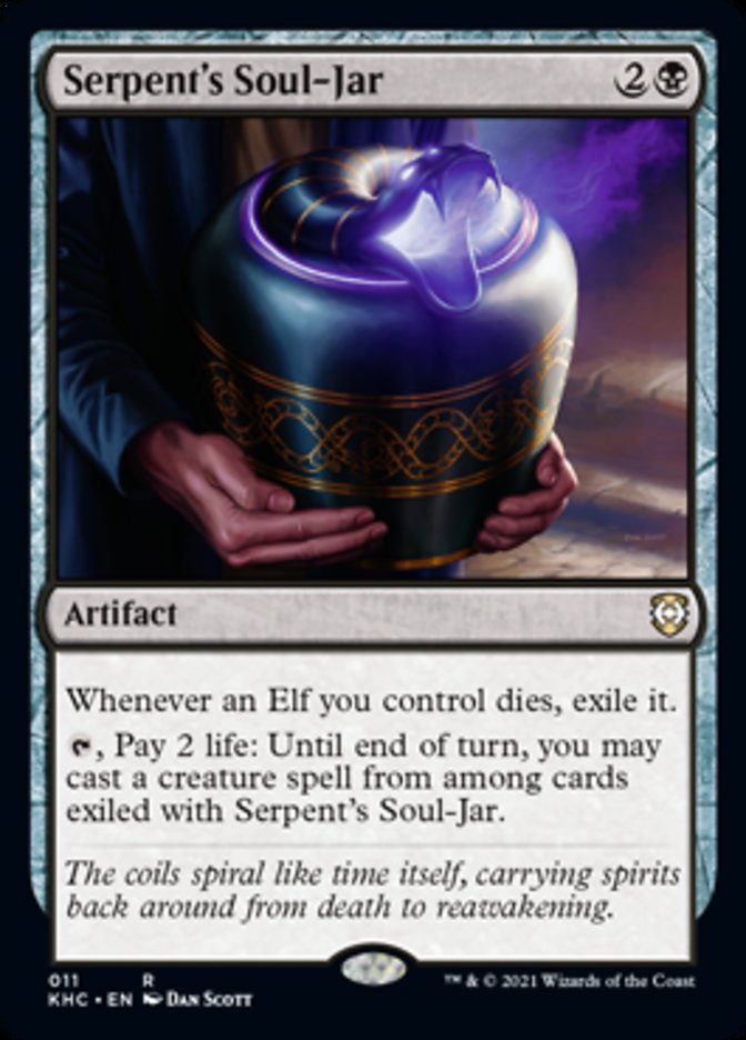 Serpent's Soul-Jar [Kaldheim Commander] - Magic: The Gathering - Card Brawlers | Quebec | Canada |