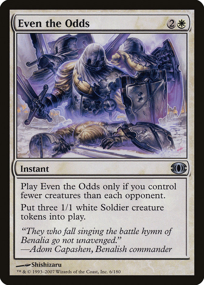 Even the Odds [Future Sight] - Magic: The Gathering - Card Brawlers | Quebec | Canada |
