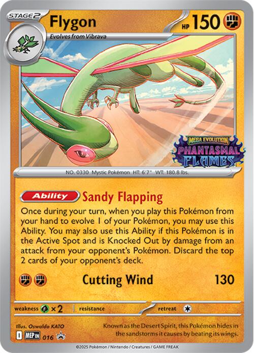 Flygon (016) (Prerelease) [Mega Evolution Promo] - Pokémon - Card Brawlers | Quebec | Canada |