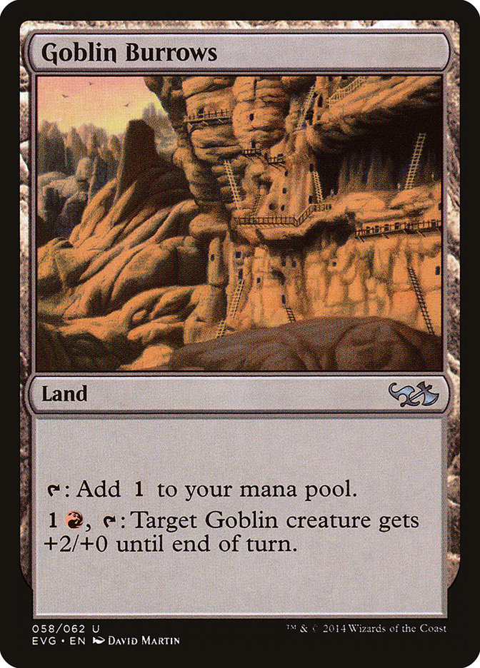 Goblin Burrows (Elves vs. Goblins) [Duel Decks Anthology] - Magic: The Gathering - Card Brawlers | Quebec | Canada |