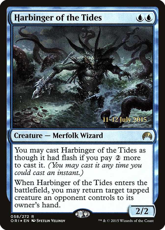 Harbinger of the Tides [Magic Origins Prerelease Promos] - Magic: The Gathering - Card Brawlers | Quebec | Canada |