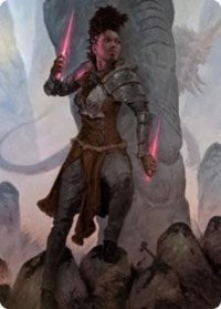 Kaya the Inexorable Art Card [Kaldheim Art Series] - Magic: The Gathering - Card Brawlers | Quebec | Canada |
