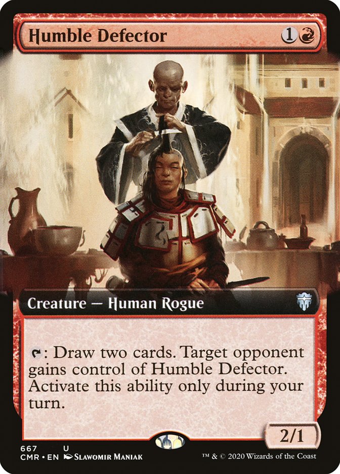 Humble Defector (Extended Art) [Commander Legends] - Magic: The Gathering - Card Brawlers | Quebec | Canada |
