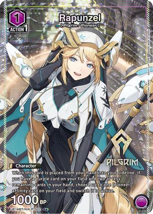 Rapunzel (002) (R*) (UE14BT/NIK-P-002) - UE14BT GODDESS OF VICTORY NIKKE Foil