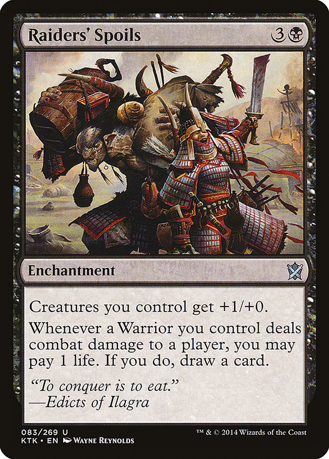Raiders' Spoils [Khans of Tarkir] - Magic: The Gathering - Card Brawlers | Quebec | Canada |