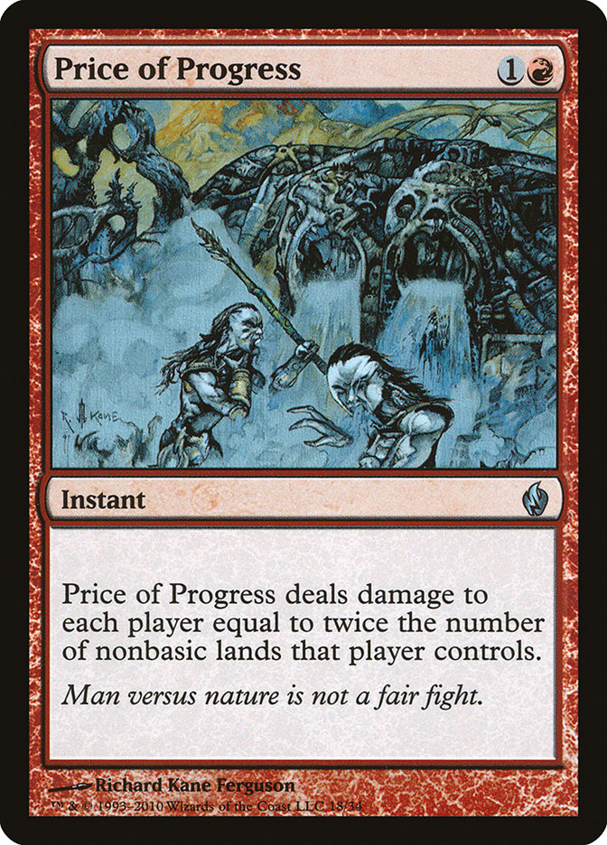 Price of Progress [Premium Deck Series: Fire and Lightning] - Magic: The Gathering - Card Brawlers | Quebec | Canada |