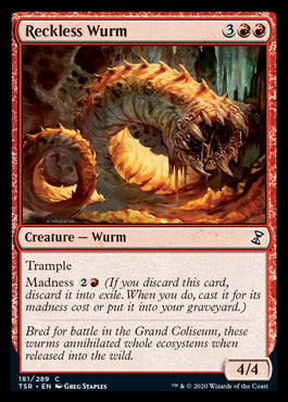 Reckless Wurm [Time Spiral Remastered] - Magic: The Gathering - Card Brawlers | Quebec | Canada |