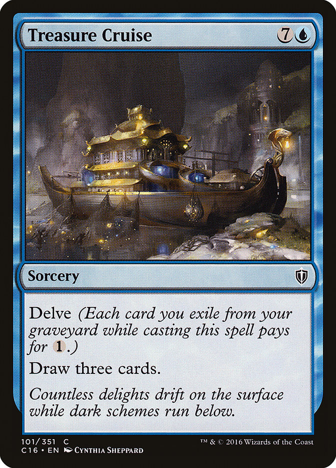 Treasure Cruise [Commander 2016] - Magic: The Gathering - Card Brawlers | Quebec | Canada |