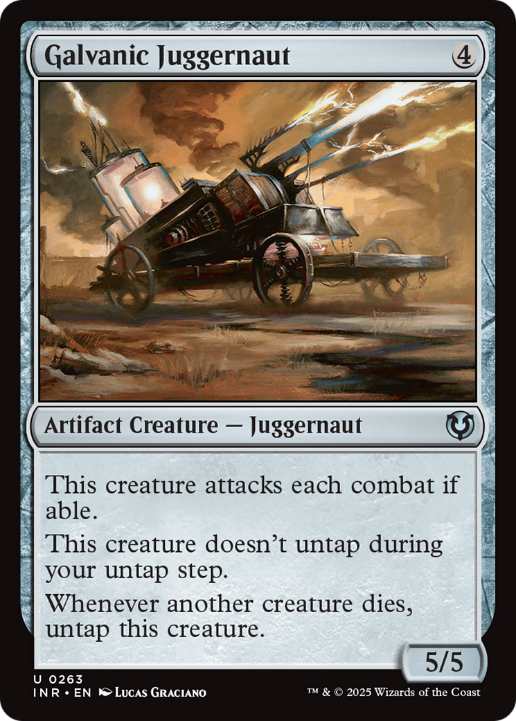 Galvanic Juggernaut [Innistrad Remastered] - Magic: The Gathering - Card Brawlers | Quebec | Canada |