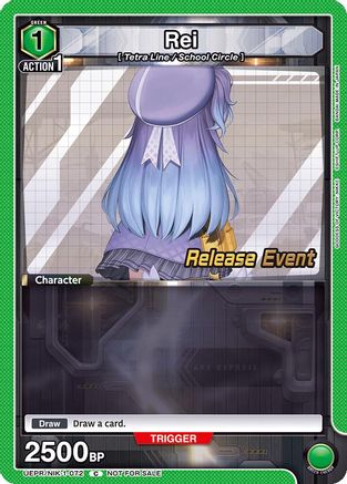 Rei (UEPR/NIK-1-072) - UE14BT GODDESS OF VICTORY NIKKE Release Event Cards - UE14BT: GODDESS OF VICTORY: NIKKE Release Event Cards - Card Brawlers | Quebec | Canada |