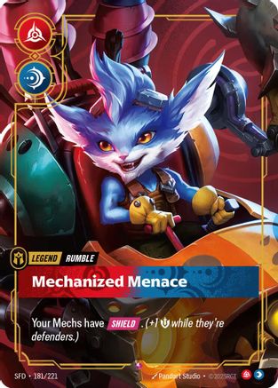 Rumble - Mechanized Menace (181/221) - Spiritforged Foil - Spiritforged - Card Brawlers | Quebec | Canada |