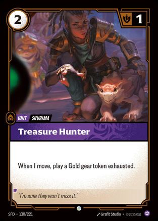 Treasure Hunter (130/221) - Spiritforged Foil - Spiritforged - Card Brawlers | Quebec | Canada |