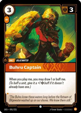 Buhru Captain (091/221) - Spiritforged - Spiritforged - Card Brawlers | Quebec | Canada |