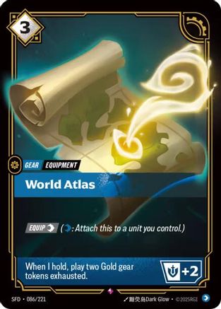 World Atlas (086/221) - Spiritforged Foil - Spiritforged - Card Brawlers | Quebec | Canada |