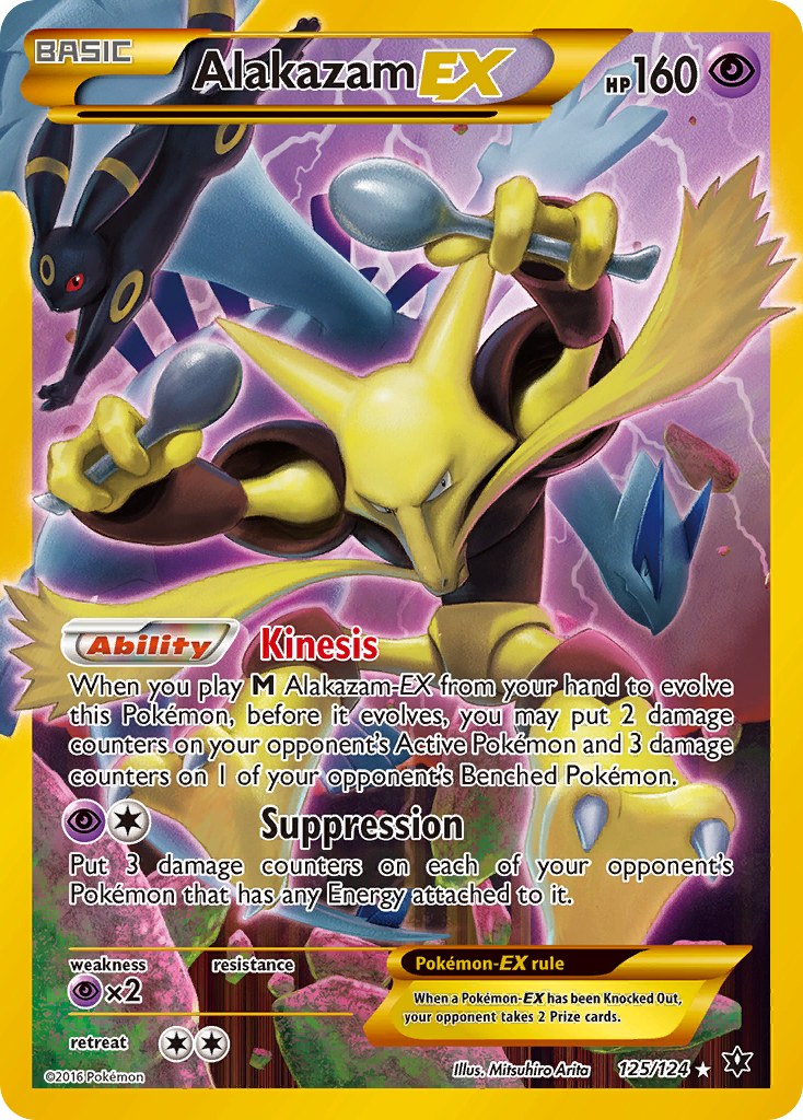 Alakazam EX (125/124) [XY: Fates Collide] - Pokémon - Card Brawlers | Quebec | Canada |