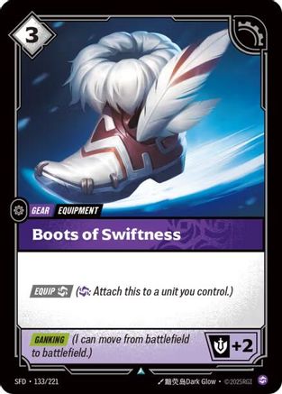 Boots of Swiftness (133/221) - Spiritforged - Spiritforged - Card Brawlers | Quebec | Canada |