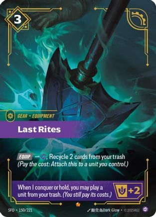 Last Rites (150/221) - Spiritforged Foil - Spiritforged - Card Brawlers | Quebec | Canada |