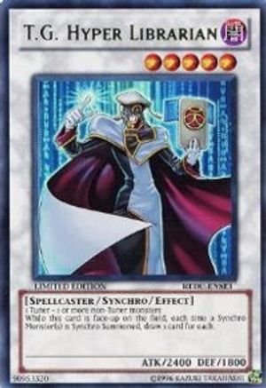 T.G. Hyper Librarian [REDU-ENSE1] Super Rare - Yu-Gi-Oh! - Card Brawlers | Quebec | Canada |