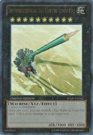 Superdreadnought Rail Cannon Gustav Max [JUMP-EN062] Ultra Rare - Yu-Gi-Oh! - Card Brawlers | Quebec | Canada |